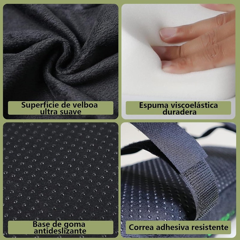 UTRHHVS 2 Reposabrazos ergonómico para silla de oficina, cuenta con