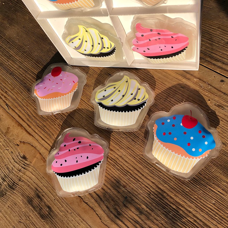 Set of 4 Cupcake Pocket Warmer Tart