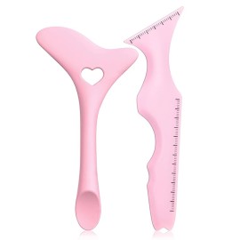 Unbranded Waterproof Durable Silicone Auxiliary Device Ruler for Eyeliner,Masca