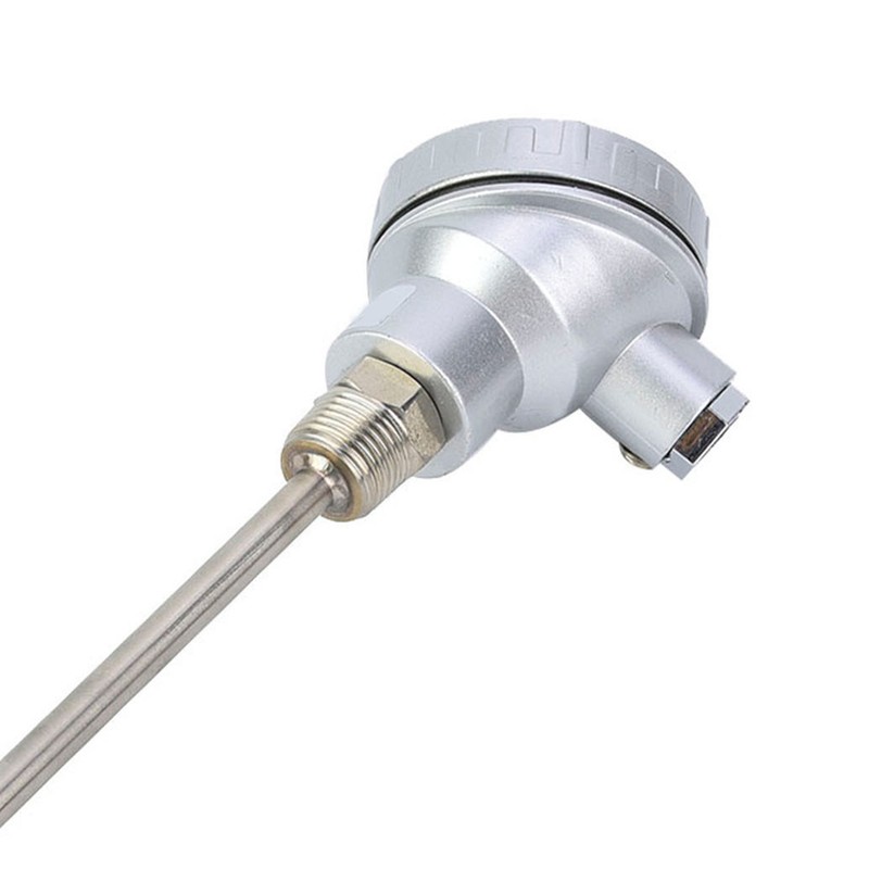RTD PT100 Temperature Sensor Probe 1/2" NPT Thread Thermocouple Terminal