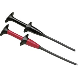 Fluke AC283A Terminals Crocodile Clips Insulated Socket 4mm CAT IV 600V CAT III 1000V Red Black