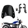 VIPIH ABS Plastic Motor Windshield WindScreen for Triumph Bonneville T100