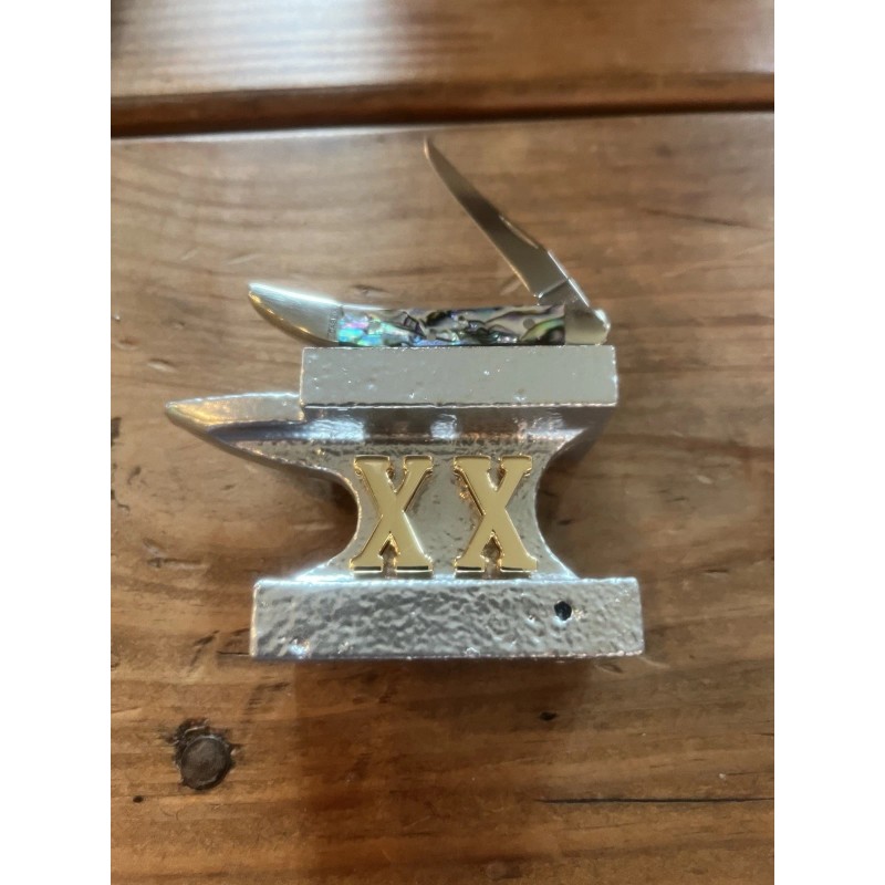 Case XX 1LB Display Anvil. Raised 3D Letters! Awesome Display