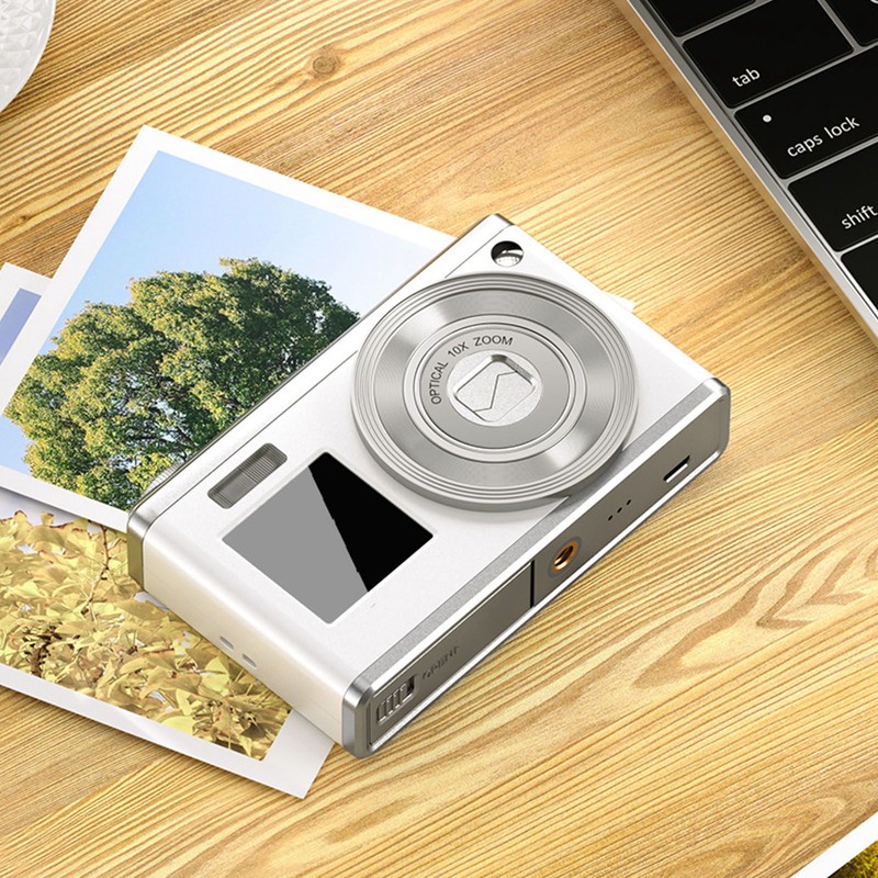 4K Digital Camera Dual HD IPS Screen 10x Optical Zoom