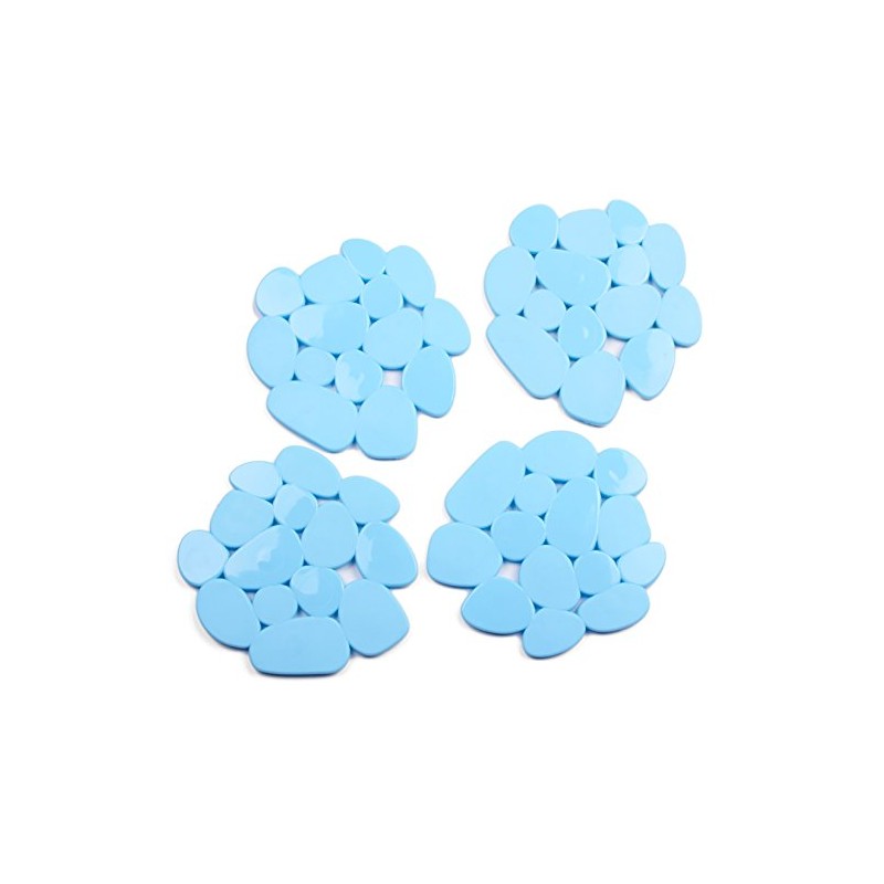 MSV Shower Mat Bath Mat Bath Mat Non-Slip Pads Pebble