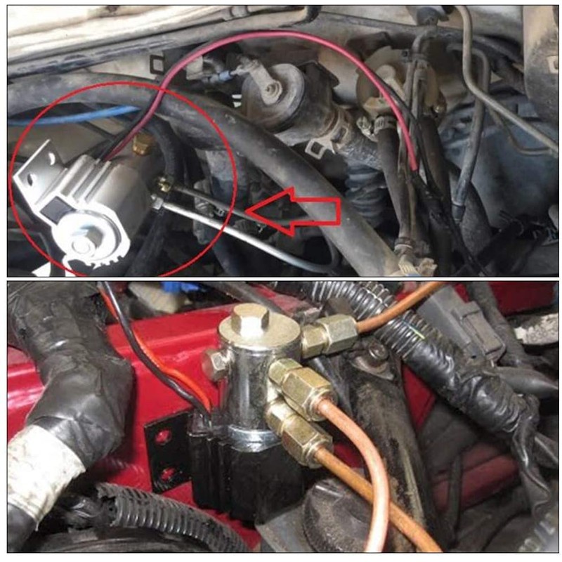 PQY Front Brake Line Lock Kit Heavy Duty Type Roll