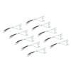 10pcs Stainless Steel Crab Grabber Rustproof Seafood Grabber with Spring