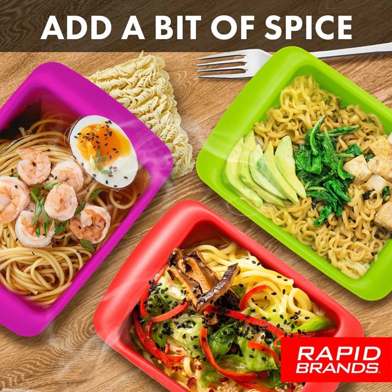 Rapid Ramen Cooker | Microwavable Cookware for Instant Ramen |
