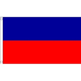 AZ FLAG HAITI CIVIL FLAG 3' x 5' - HAITIAN WITHOUT ARMS FLAGS 90 x 150 cm - BANNER 3x5 ft