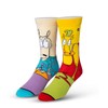 Odd Sox, Nickelodeon Crew Socks, Rocko & Heffer, estampados de
