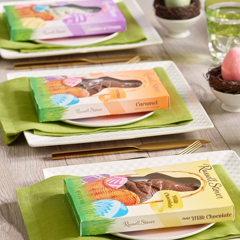 Russell Stover Milk Chocolate Peanut Butter Easter Rabbit, 1.5 oz.