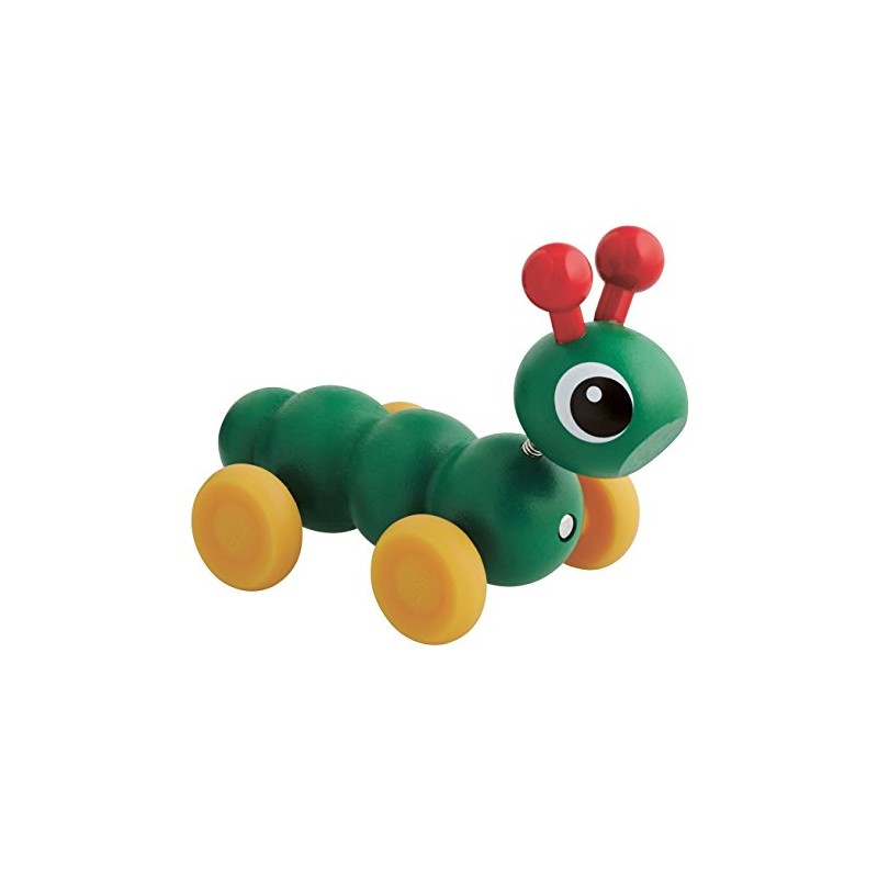 BRIO Wooden Mini Caterpillar Push-Along Toy