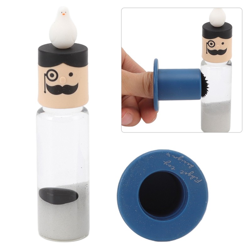 Ferrofluid Display Toy Magnetic Liquid Stress Relief Educational Cylindrical Ferrofluid