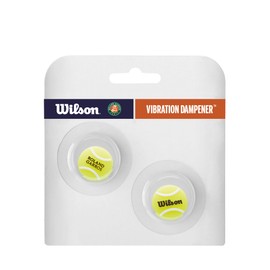 Wilson Unisex - Adult RG Tennis Ball DAMPENER Yellow/Black/Wh Tennis Grips and Others, Yellow/Black/White, No Size