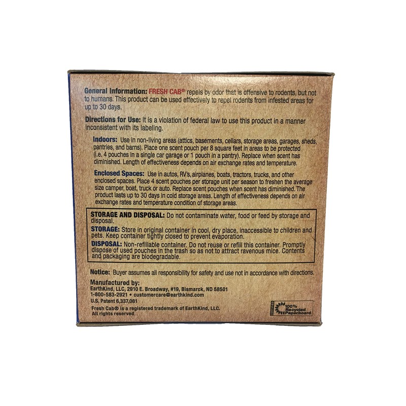 Fresh Cab Rodent Repellent, 6 Pack