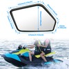 SAUTVS Side Rear View Mirrors for Sea-Doo Spark, High-Definition Convex