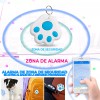 Ele-Gate Rastreador Localizador Bluetooth Gps En Forma De Huella Color