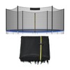 GYMAX Trampoline Net, Trampoline Enclosure for 8 10 12 14