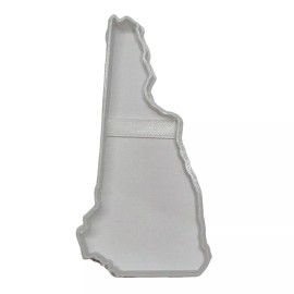 AJT NEW HAMPSHIRE STATE OUTLINE GRANITE COOKIE CUTTER MADE IN USA PR4700
