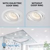 OHLECTRIC Heavy-Duty Metal Goof Rings for 4" Inch Recessed Lights