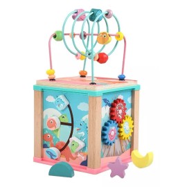Laberinto De Madera Rompecabezas Para Niños 3+ Estimulación