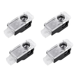 4 Piece Car Door Led Light Projector Door Projectors for A8/A7/A6/A5/A4/A3/A1/R8/Q7/Q5/Q4/Q3/TT//Q2Door Lighting Entry Lighting Accessories