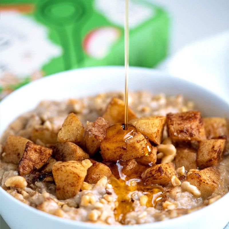 Amisa Pure Oats Apple & Cinnamon Spice Organic, 300g