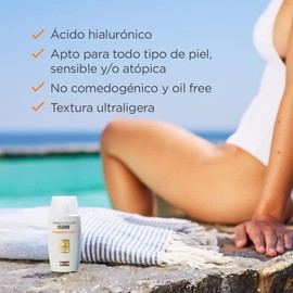ISDIN. Fotoprotector Fusion Water Magic SPF50 50 ml + CeraVe. Crema Reparadora para Contorno de Ojos, Bolsas y Ojeras 14 g