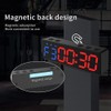 Portable Gym Interval Workout Fitness Clock Countdown/UP/Stopwatch Magnetic USB Rechargable