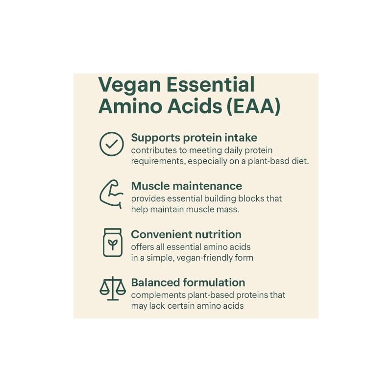 Sussex Wholefoods Vegan Essential Amino Acids