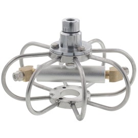 Erie Tools 8" Duct Pipe Vent Hood Cleaner Pressure Washer Attachment 4000 PSI 4 GPM 3.5 Orifice