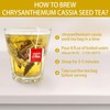 EILIN YHT Chrysanthemum Cassia Seed Tea Bags Liver Care Chinese