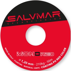 SALVIMAR Monored Sagola, red, diameter 1.50 mm x 50 m