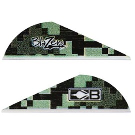 Bohning True Color Blazer® Vane, 2” Hunting, 3D, Vane, Digital Camo, 100pk