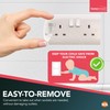 SOL 20pk Plug Electric Socket Covers UK Child Safety Plug