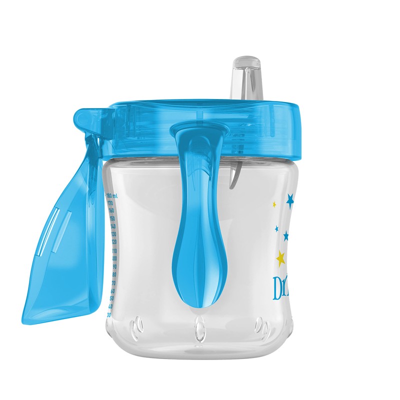Dr. Brown's Milestones Soft Spout Sippy Cup with Handles, Blue