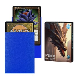 Katomula Blue MTG Sleeves 300 Pack, Rough Matte Texture Trading Card Sleeves Deck Protector Durable MTG Sleeves Never Tear