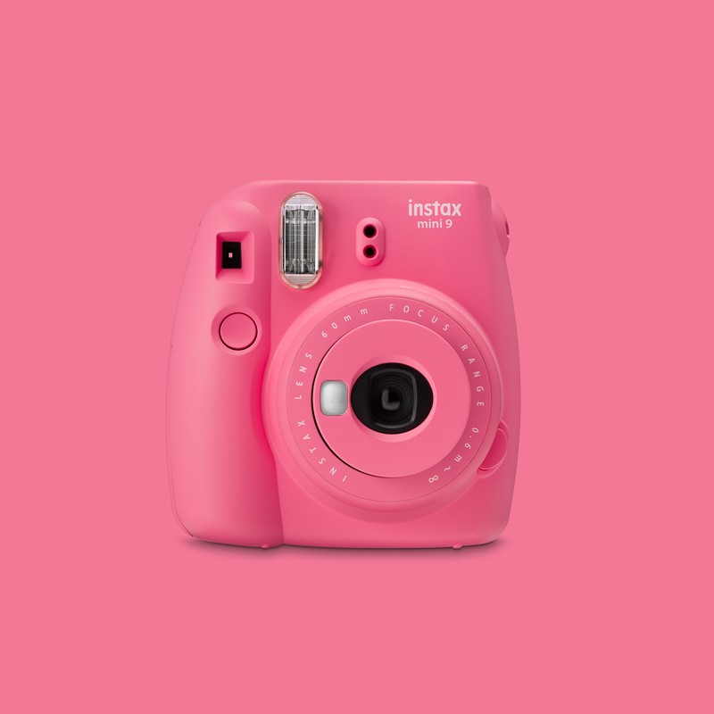 instax mini 9 Camera with 10 Shots - Flamingo Pink