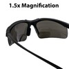 Apex Bifocal Safety Glasses UV400 Magnifying Reading Eyewear 1.50 Magnifier