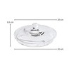 EDZARD Replacement Lid for Vigo 1231 + 1245 Glass Jar,