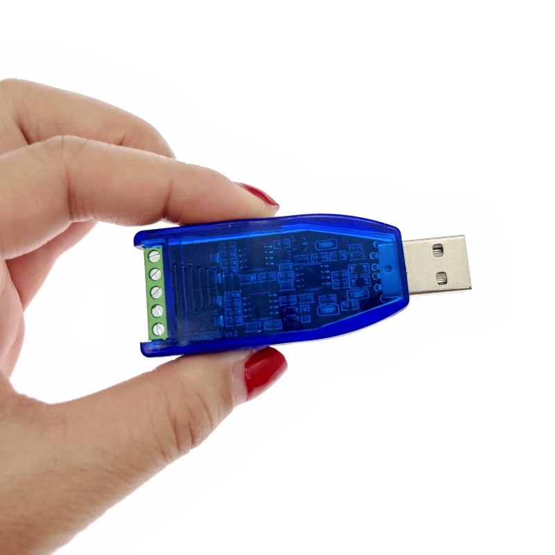 JZK USB to RS485 RS422 Converter Adapter with Indicator Light
