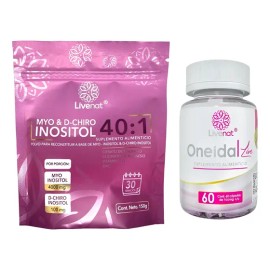 Oneida Live + Myo & D-chiro Inositol 40:1 | Salud Femenina