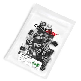 Chanzon 2SD882 D882 TO-126 NPN Power Bipolar Junction Transistor, Advanced BJT Technology (Pack of 50pcs)