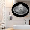 Antrader 18mm/0.7" Furniture Desk Glass Rubber Transparent Anti-Collision Suction Cups
