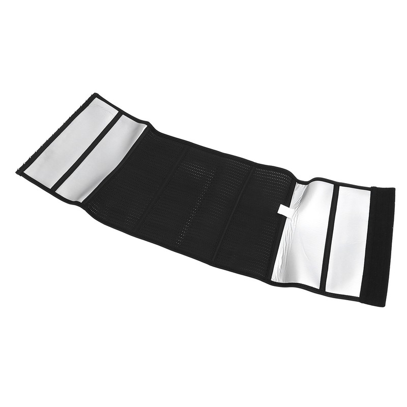 Waist Trainer Corset Shapewear Tummy Control 3 Row Hook Black