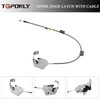 TQPONLY Left Rear Door Latch,Compatible with 1997-2004 Ford F250 F150
