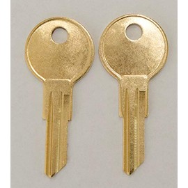 Keys22 Two Replacement Keys for Herman Miller File Cabinet Office Furniture Cut to Lock/Key Numbers from UM227 to UM350 pre Cut to Code (um349)