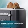 Calphalon New Calphalon 2-Slice Bagel Bread Toaster Extra Wide Slots,