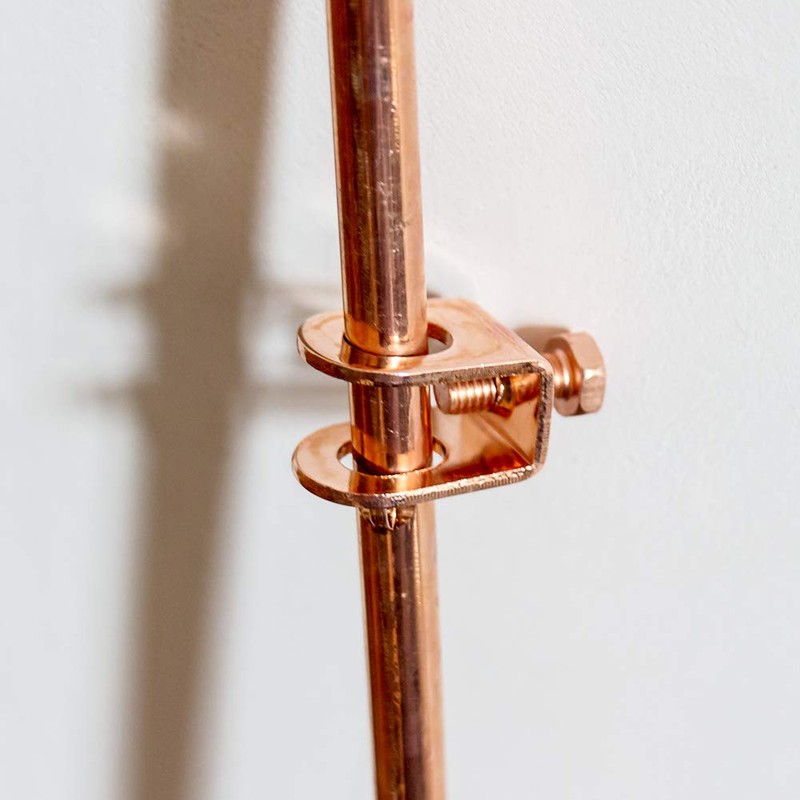 4' Ground Rod - 3/8" Copper Bonded Grounding Rod with