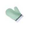 Star Elm Heat Resistant Silicone Oven Mitts, 500°F Non-Slip Mitts